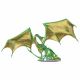 Dungeons & Dragons Miniatures: Icons of the Realms Adult Emerald Dragon Premium