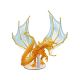 Dungeons & Dragons Fantasy Miniatures: Icons of the Realms - Adult Topaz Dragon