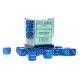 Gemini® 12mm d6 Blue-Blue/Light Blue Dice Block™ (36 dice)