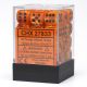 Vortex® 12mm d6 Orange/black Dice Block™ (36 dice)
