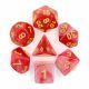Poly (7) Milky Red Gold #