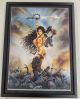 FAKK 2 Heavy Metal 2000 Royo Poster Signed Kevin Eastman Julie Strain Framed