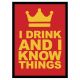 I Drink and I Know Things! Deck Sleeves (50)
