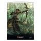 Magic the Gathering STAINED GLASS VIVIEN Wall Scroll