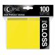 Eclipse Gloss Standard Sleeves: Lemon Yellow (100)