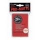 Pro-Matte Standard Deck Protectors: Red (50)
